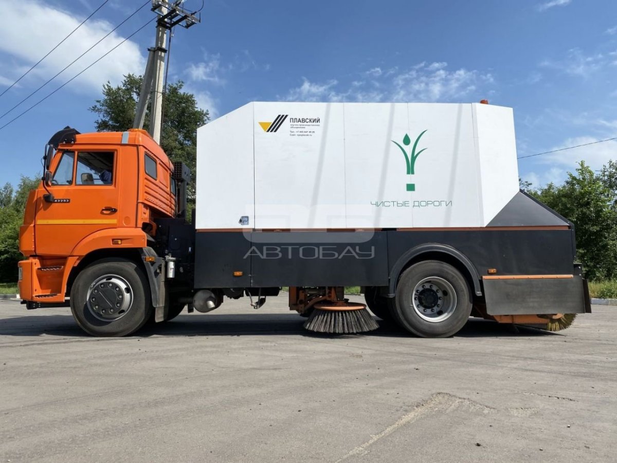 Подметально-уборочная машина пум-001 «магистраль»