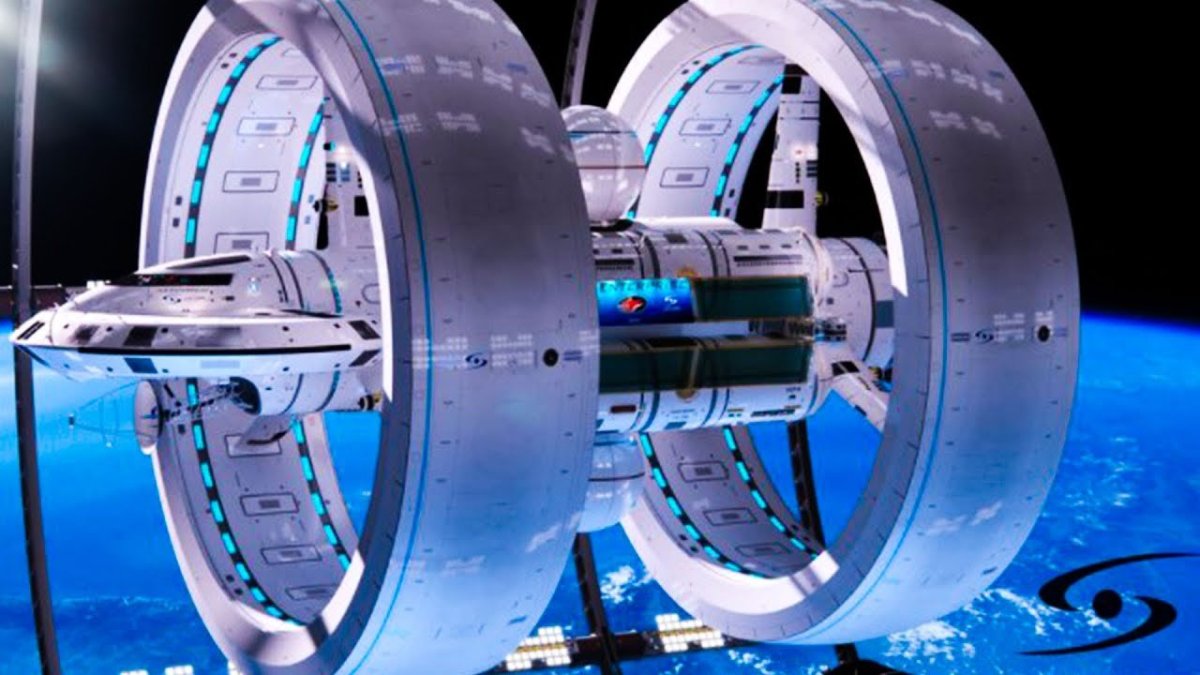 Корабль с варп двигателем