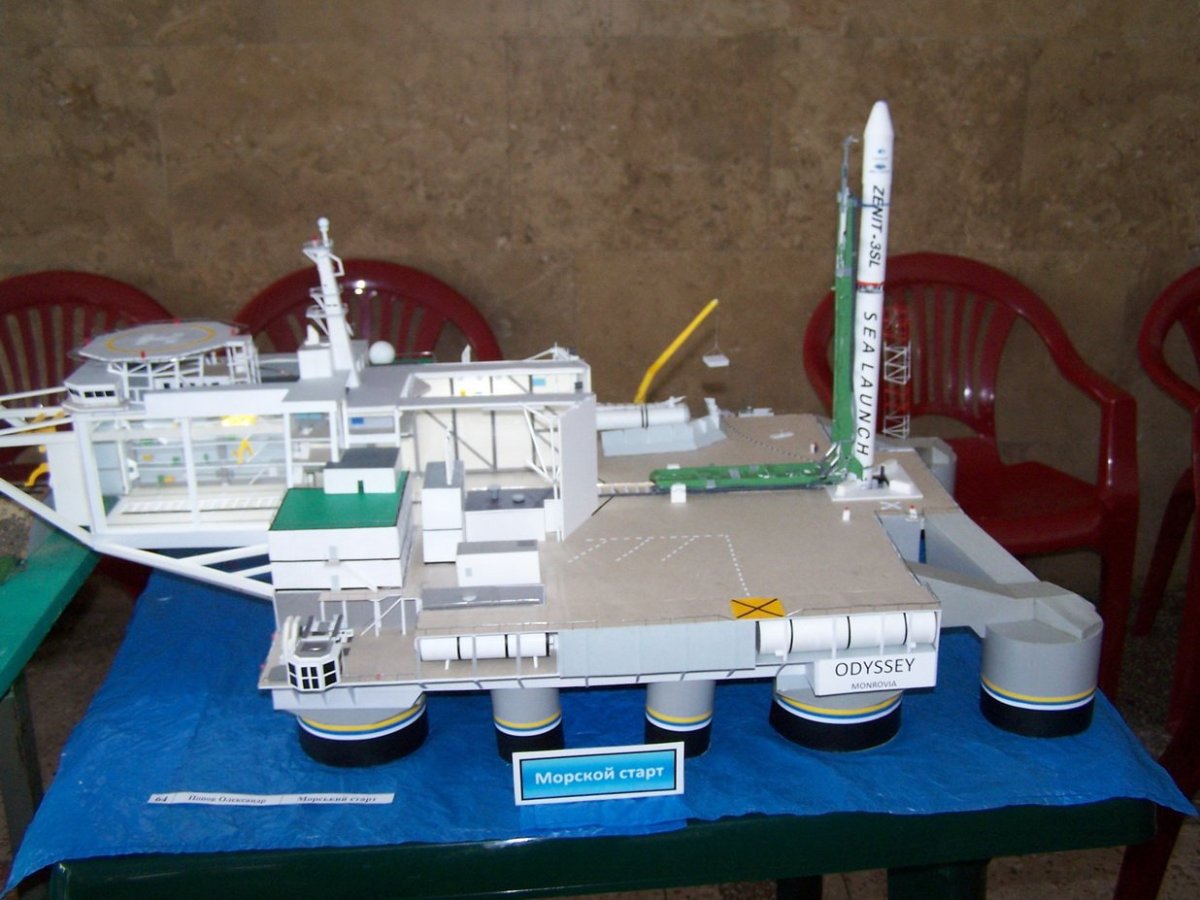 Морской старт чертеж