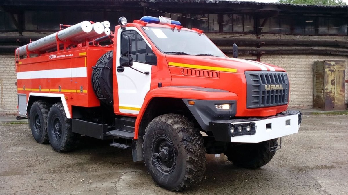 Пожарная машина Урал Некст