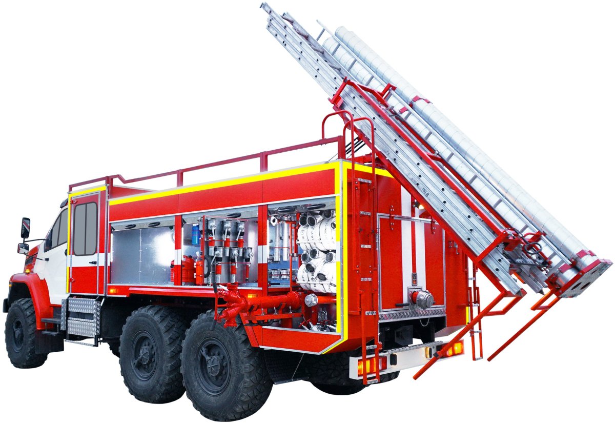 Автоцистерна пожарная АЦ 0,8-4/400