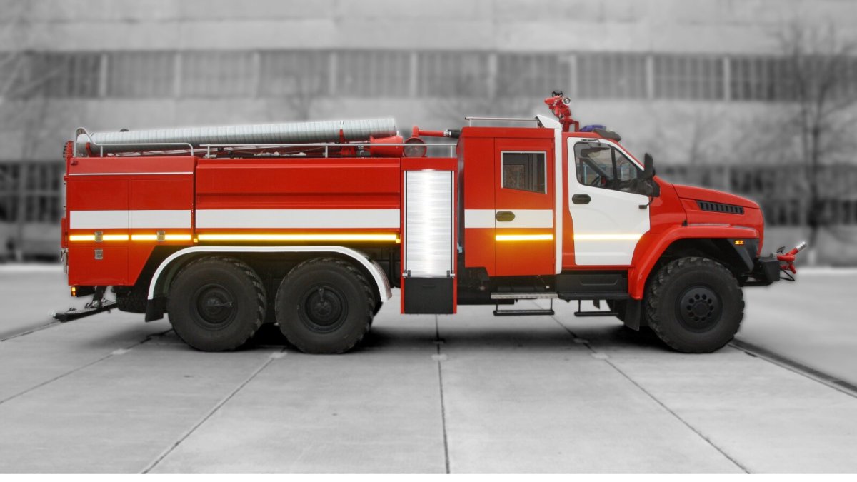 Урал 4320 Некст пожарная машина