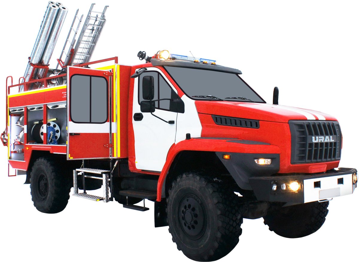 Пожарная автоцистерна Урал 43206