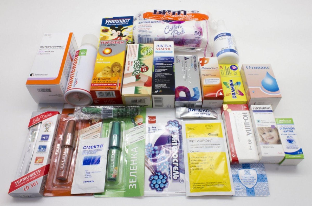 Лекарства в аптечку в дорогу