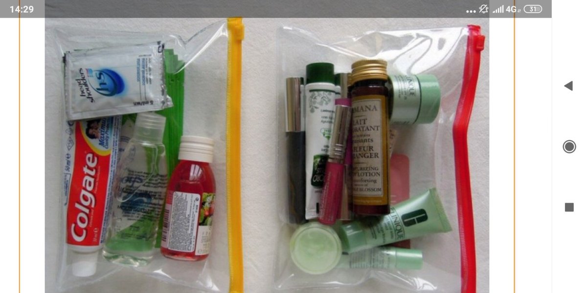 Жидкость в ручной клади