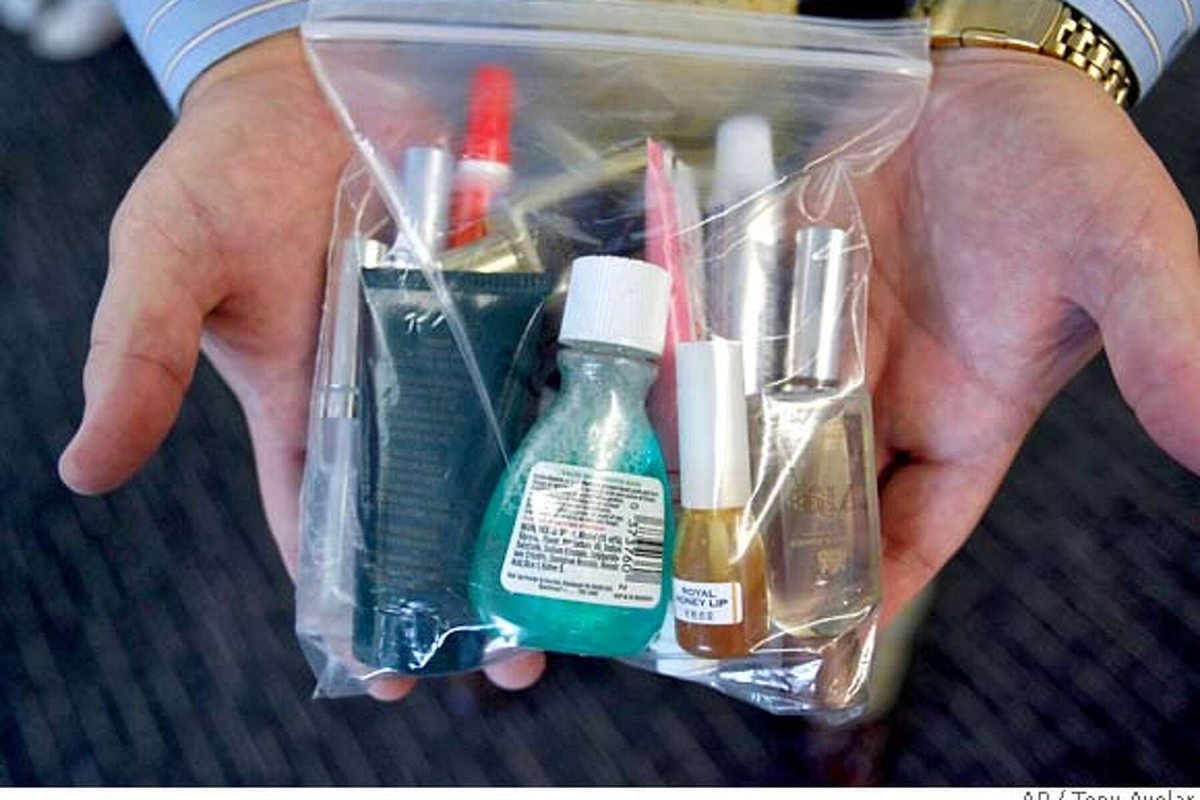 Жидкости 100 мл ручная кладь