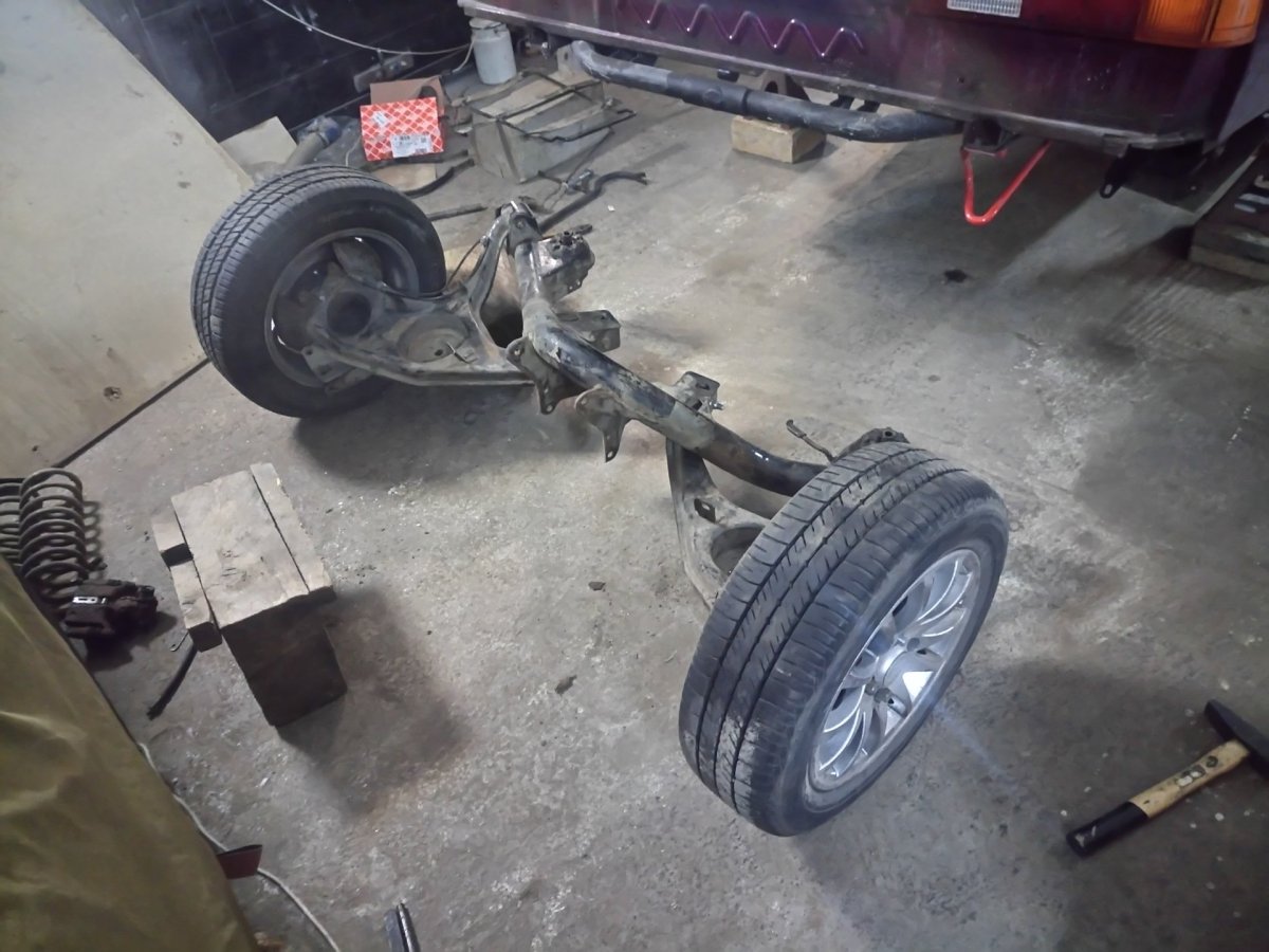 Независимая подвеска на Москвич 2141