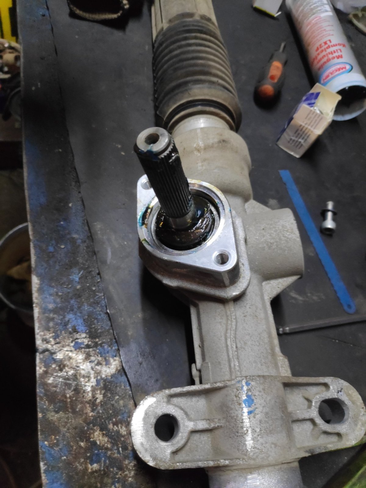 Рулевая рейка Гранта фл