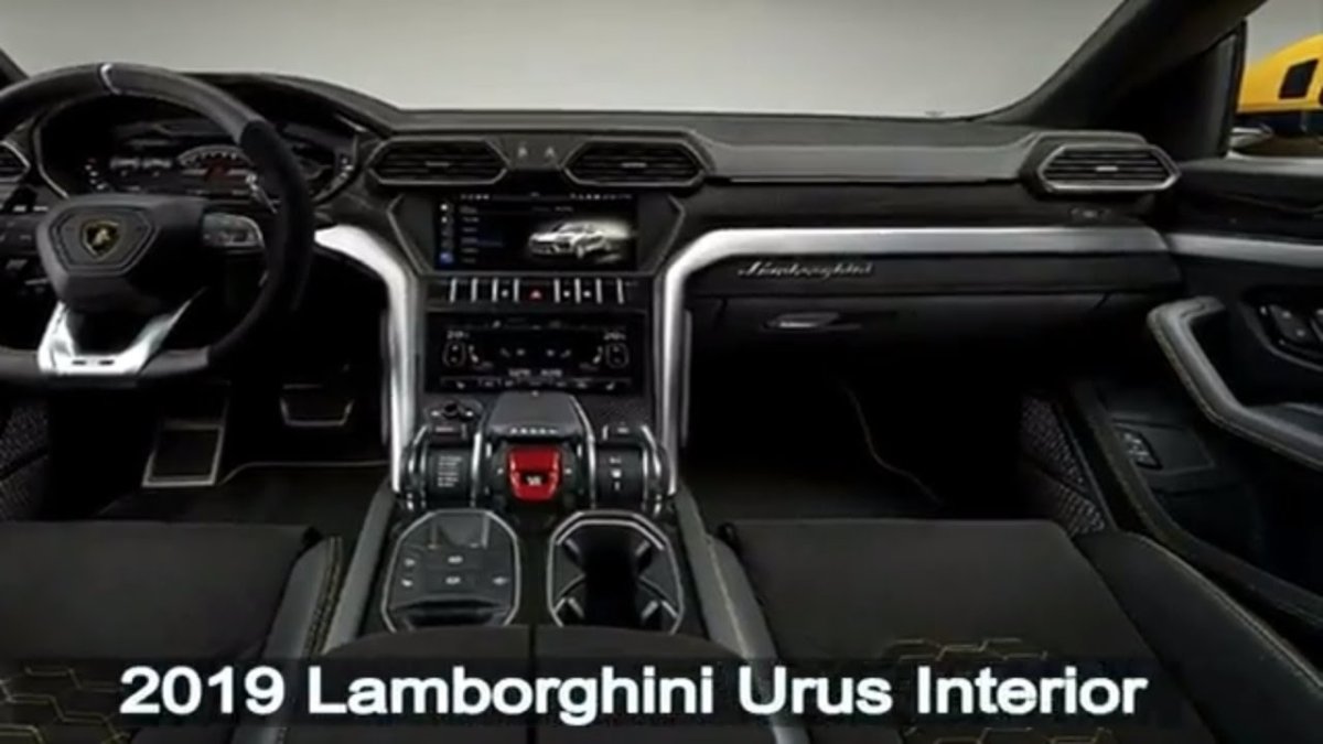 Lamborghini Urus 2019 салон