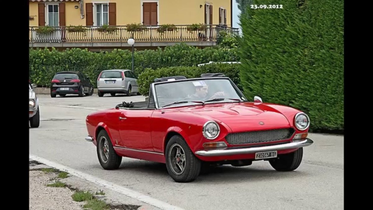 Фиат кабриолет 124 Spider