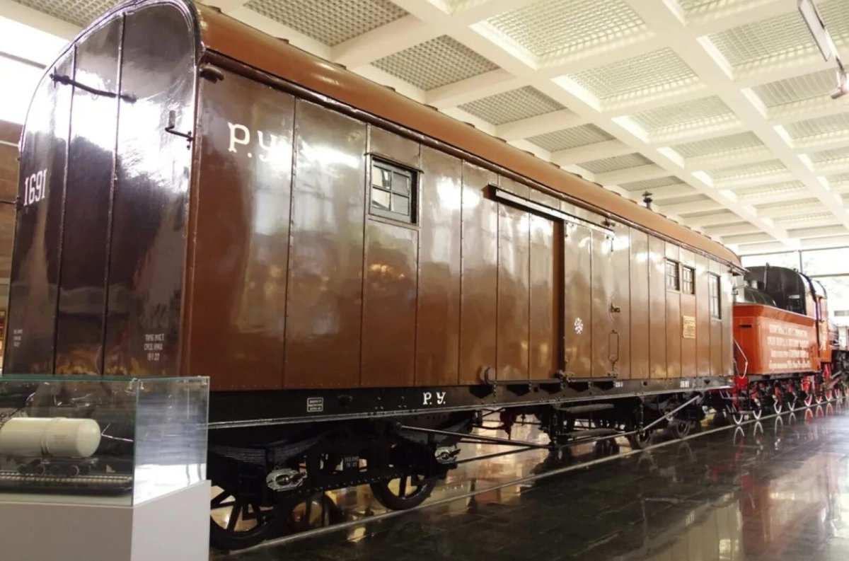Музей на Павелецком вокзале поезд Ленин