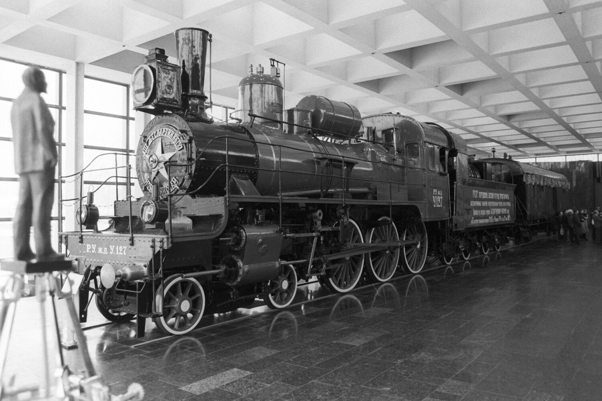 Траурный поезд Ленина музей