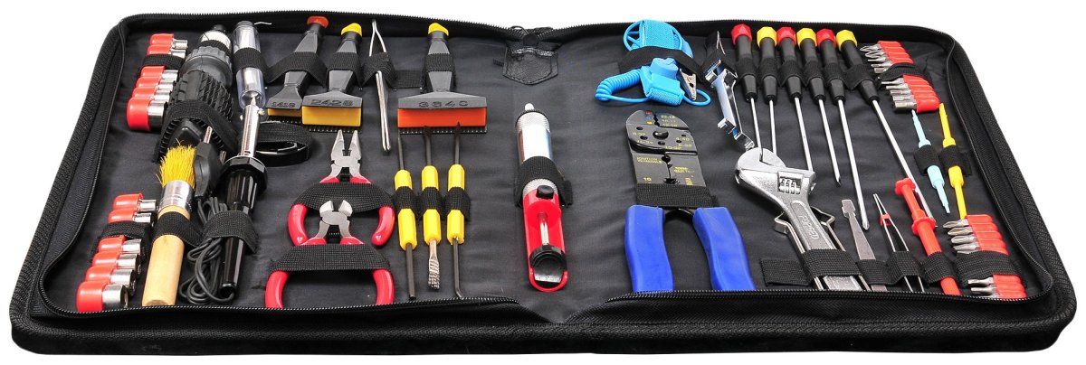 Набор электромонтажного инструмента КВТ НИЭ-02