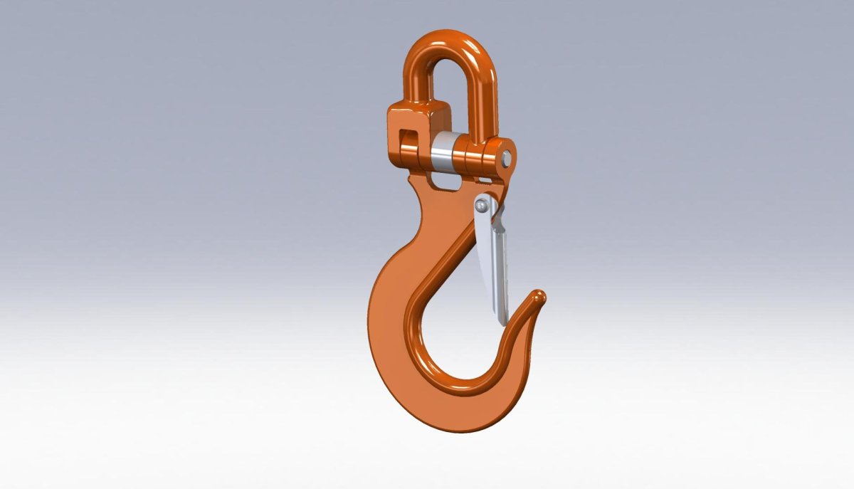 3d модель крюка salk16