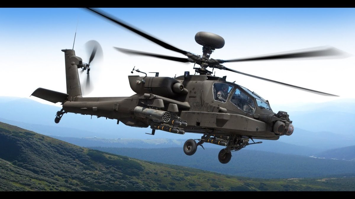 Вертолёт Apache Ah-64d