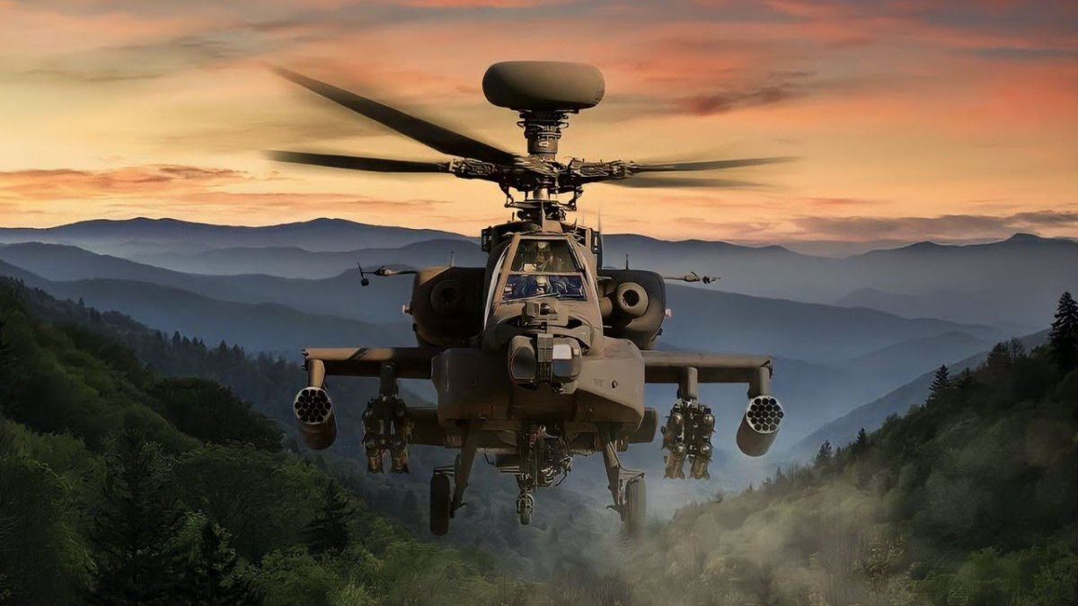 Апач 64 вертолет