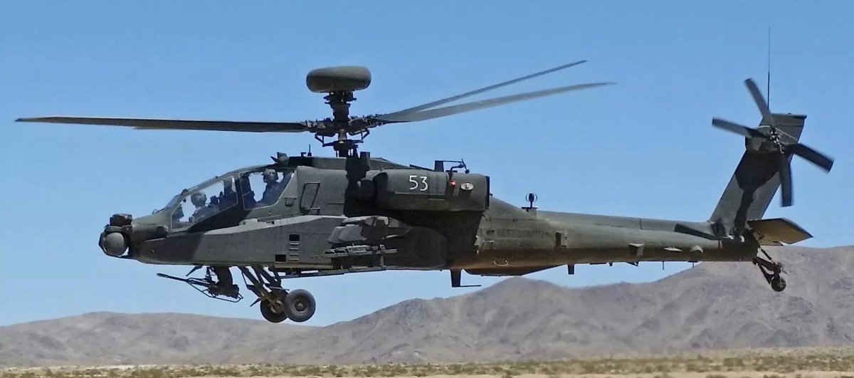 Вертолеты Apache Ah 64e