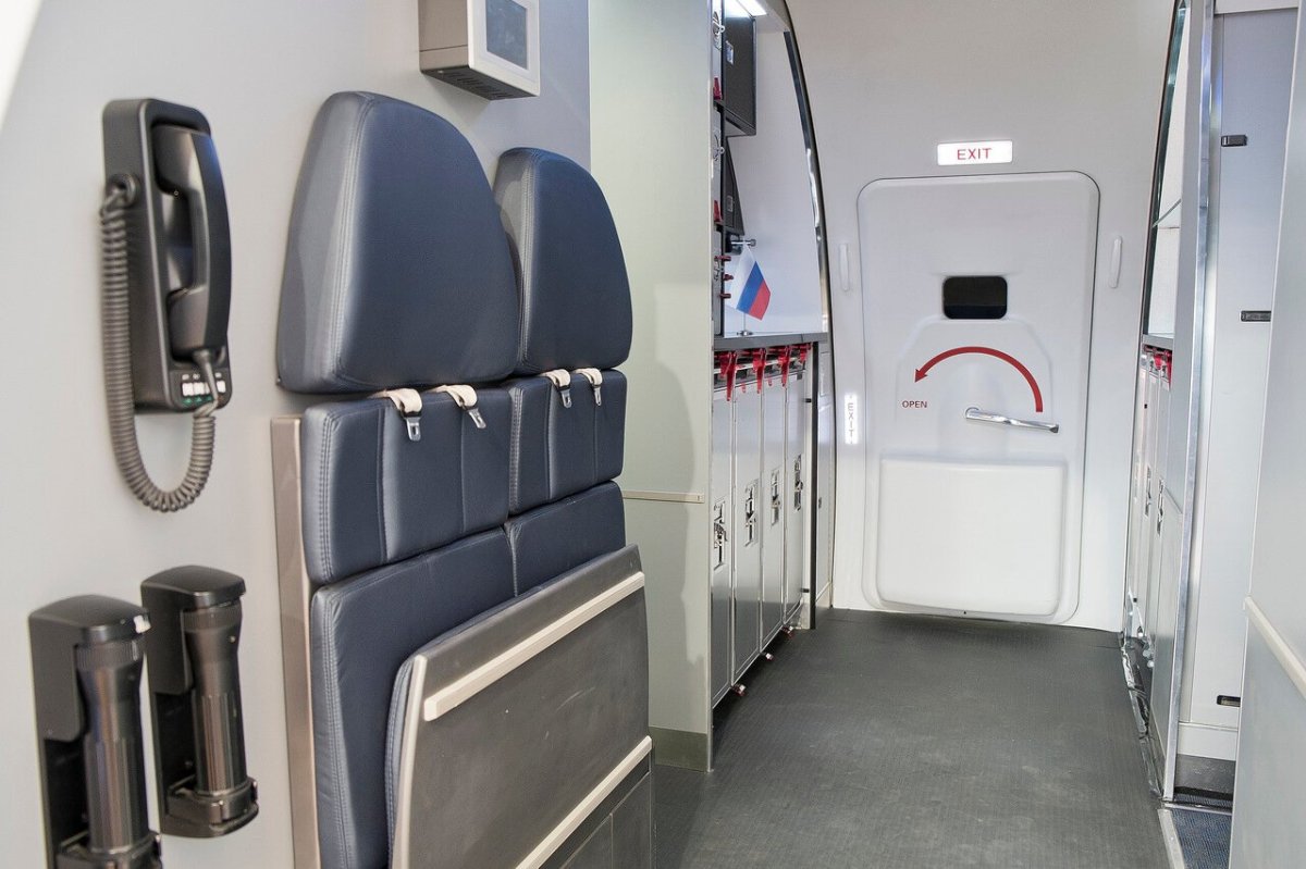 МС-21 пассажирский внутри