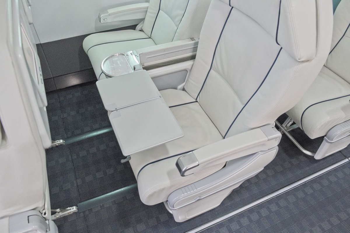 Самолёт МС-21 фото салона