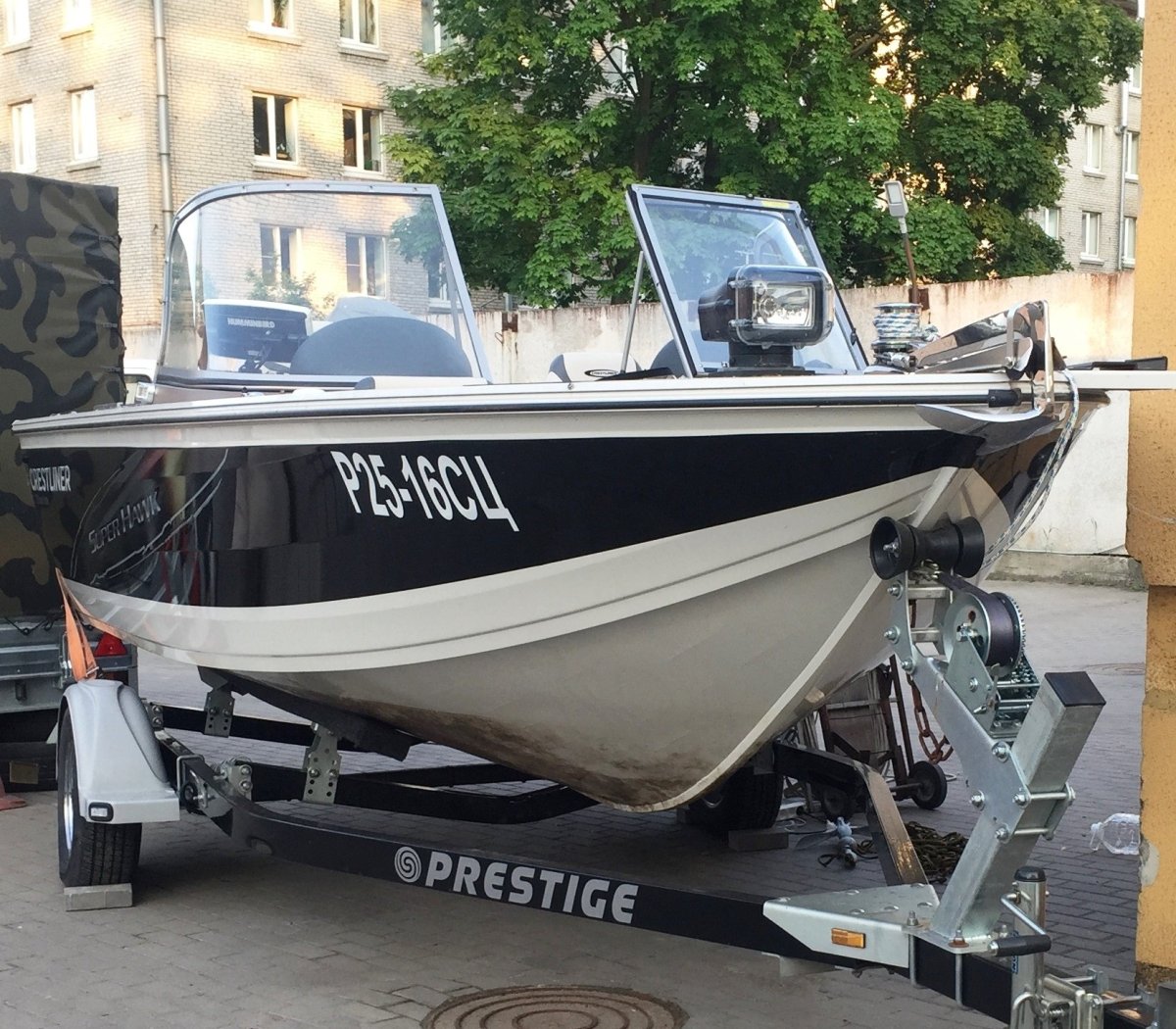 Купить катер crestliner б/у