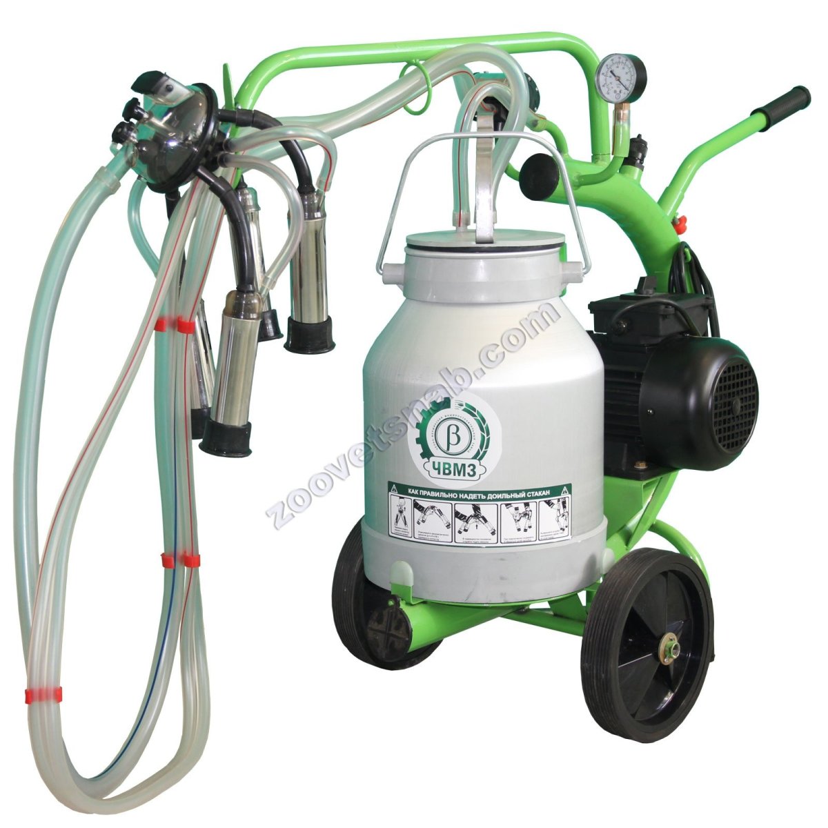 Доильный аппарат для коров аид-2