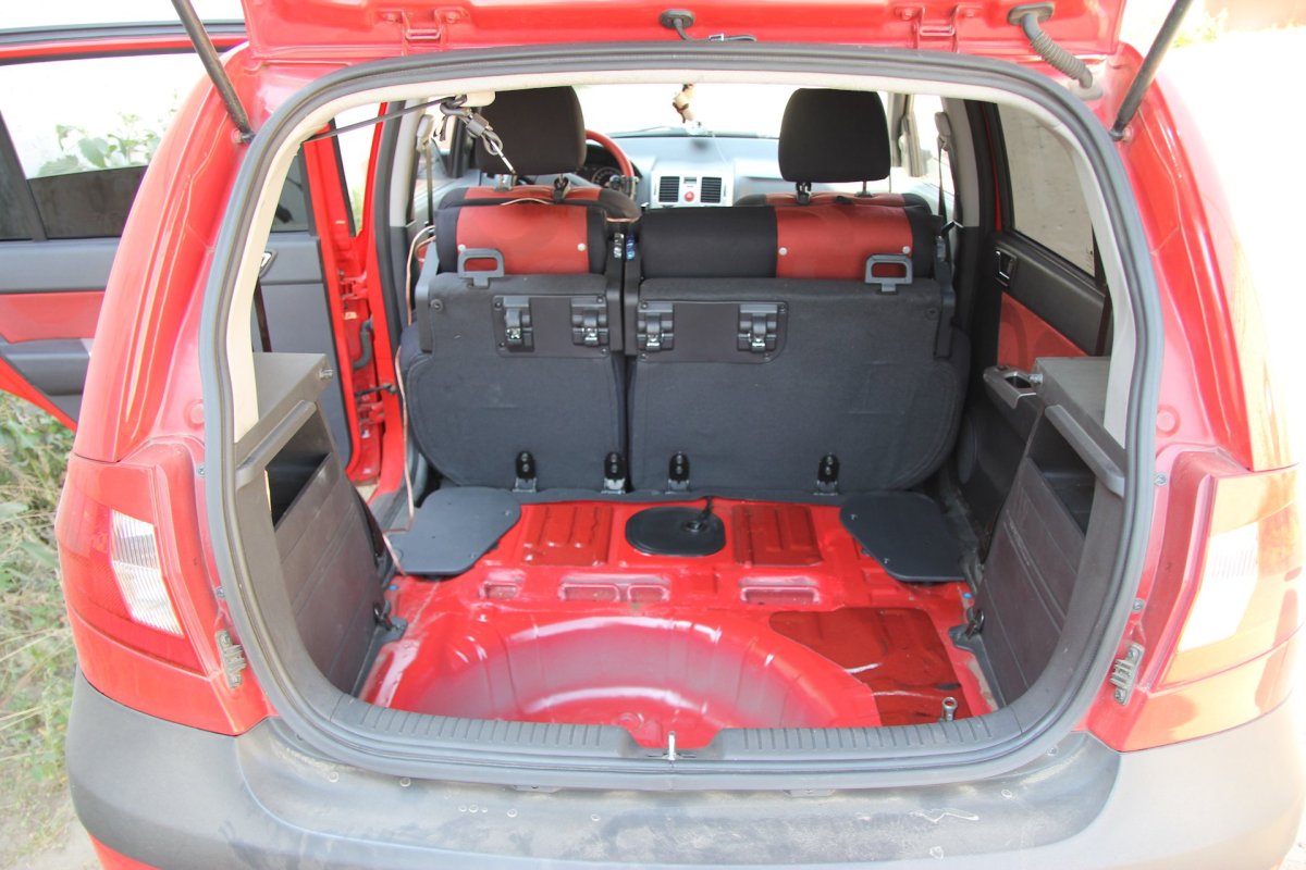 Хендай Гетц 2008 багажник