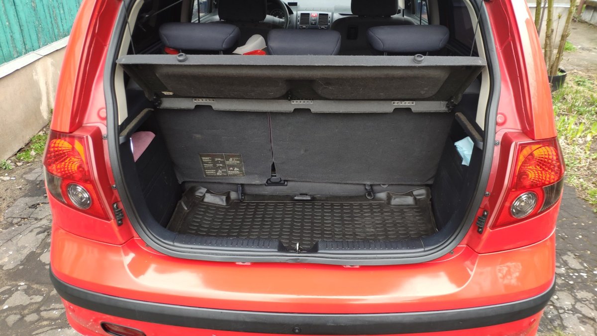 Hyundai Getz 1.4 багажник