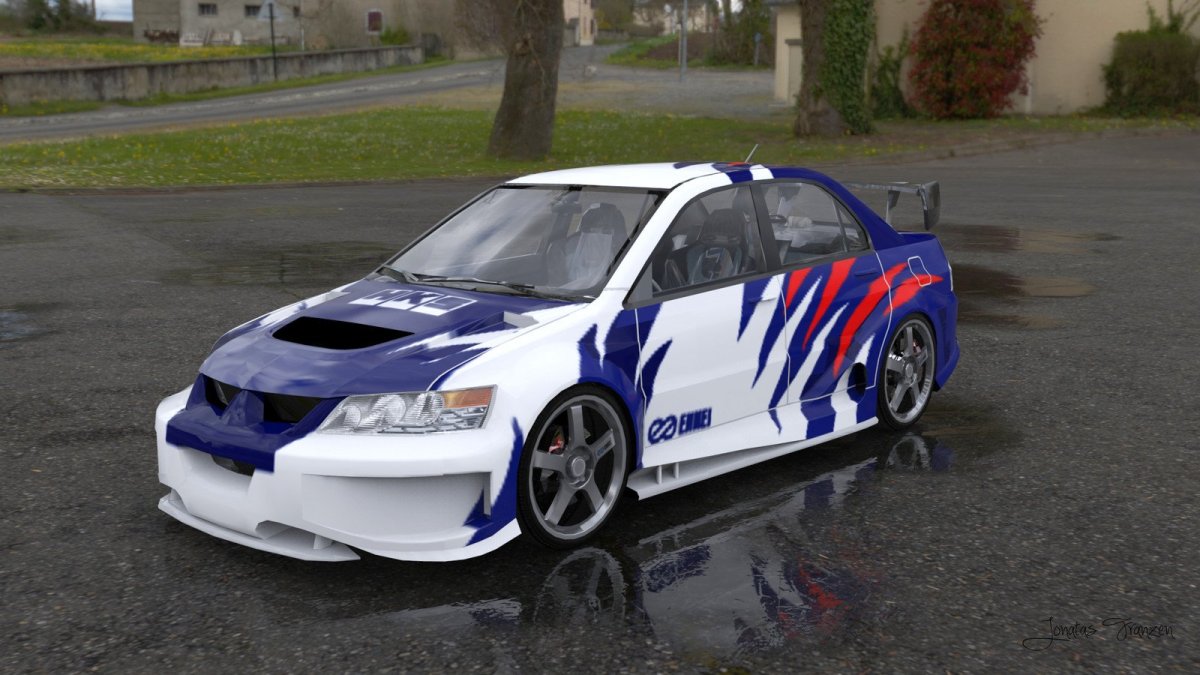 Mitsubishi Lancer Evolution 8 Эрл