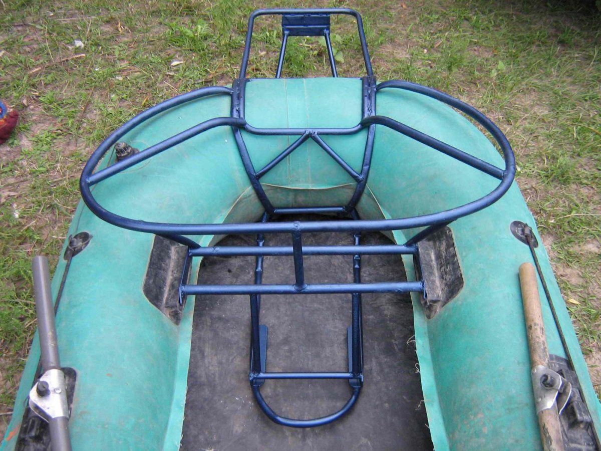 Навесной транец на лодку уфимку