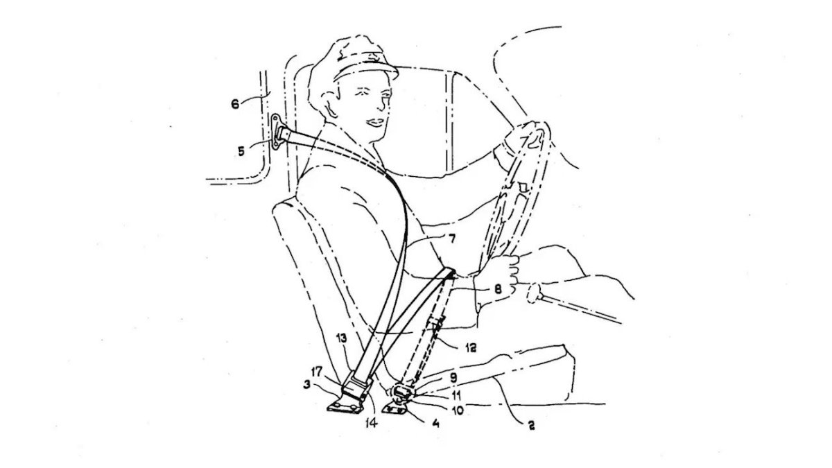 Нильс Болин ремень безопасности