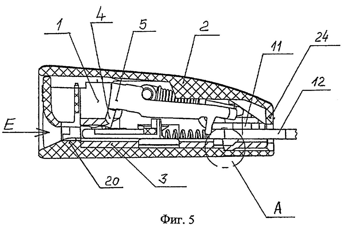 Схема замка ремня безопасности на ВАЗ 2109