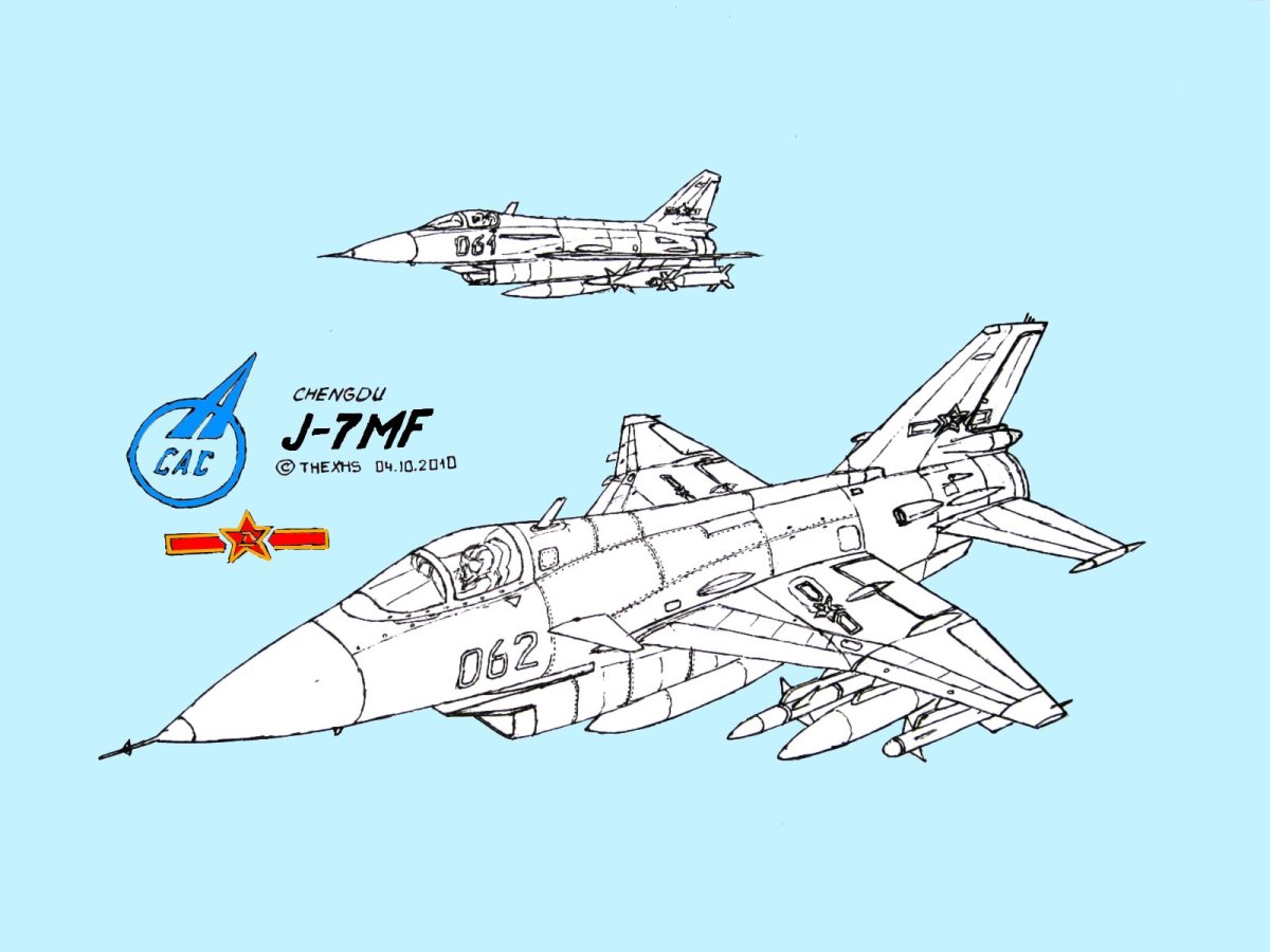 J 7mf самолет