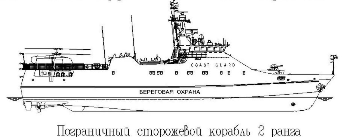 Проект 22460 чертеж