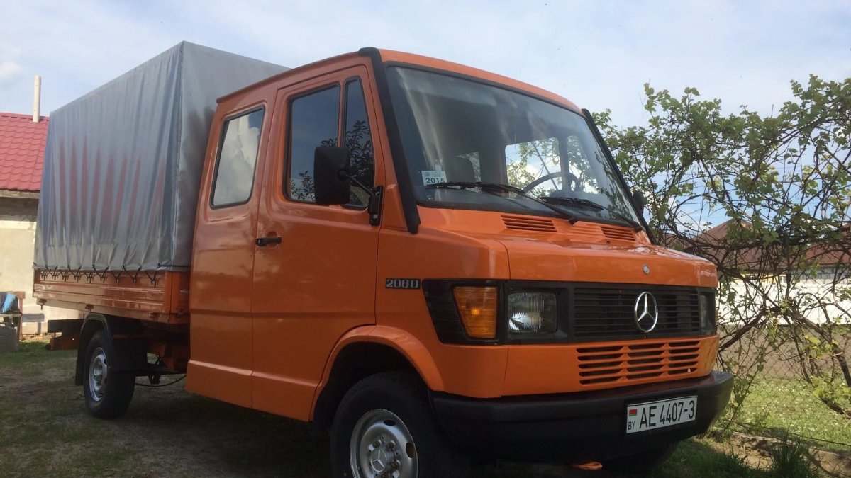 Мерседес Бенц т1 бортовой