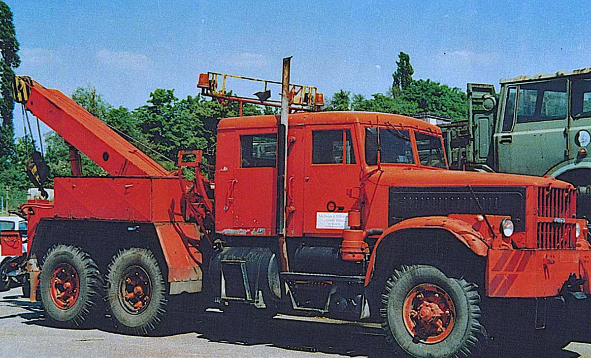 КРАЗ 255б эвакуатор