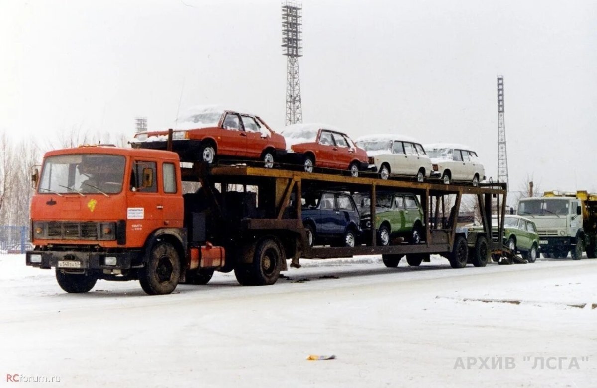 МАЗ 5432 автовоз