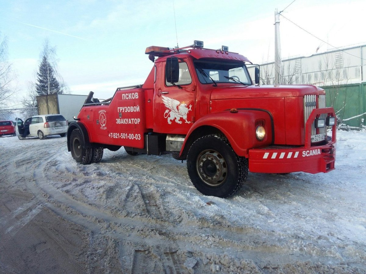 Эвакуатор Скания 111