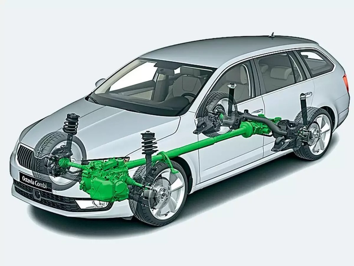 ОКТОДА Октавия а4 полный привод