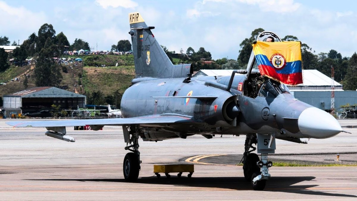 IAI Kfir c.12 ВВС Колумбии