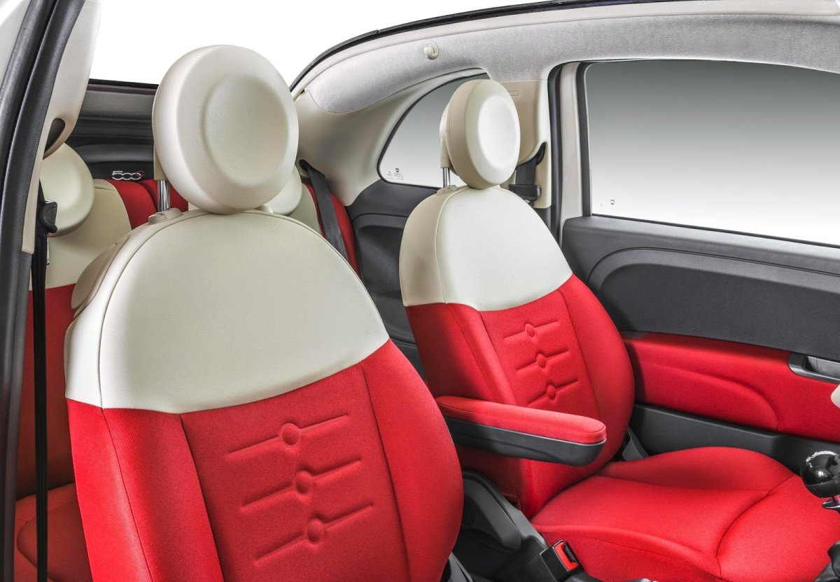 Fiat 500 2007 салон