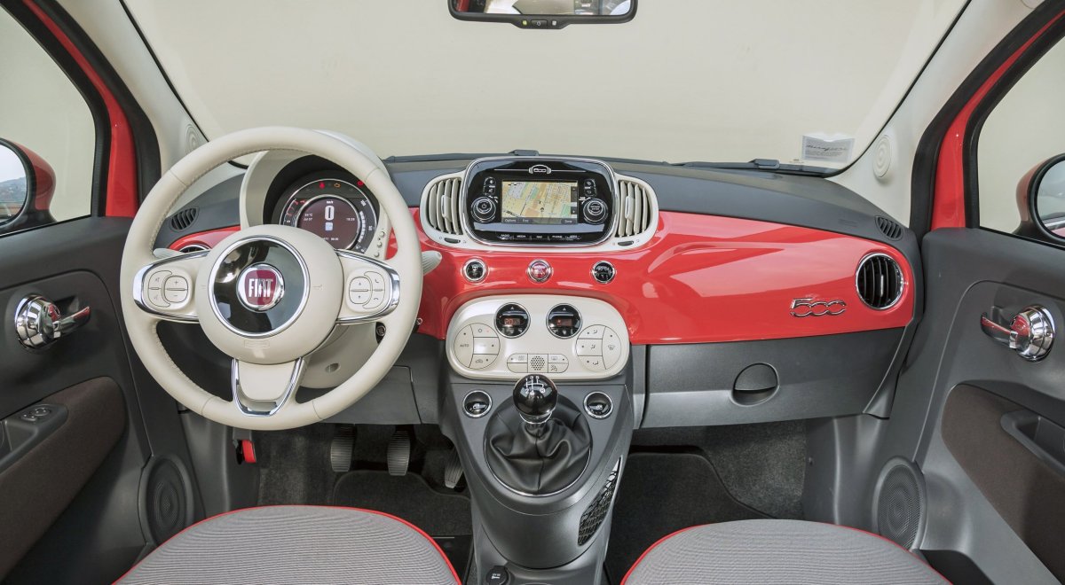 Фиат 500 2008 салон