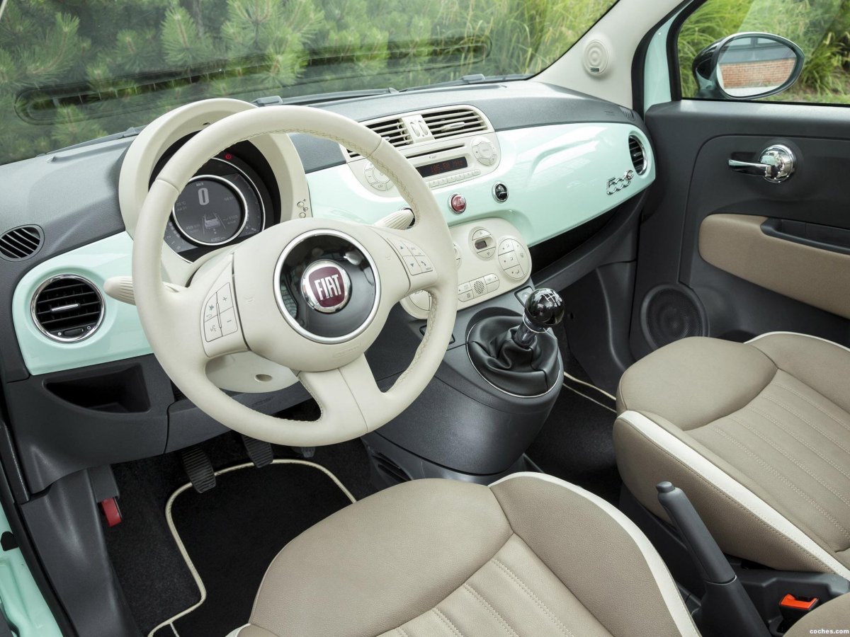 Fiat 500c Interior