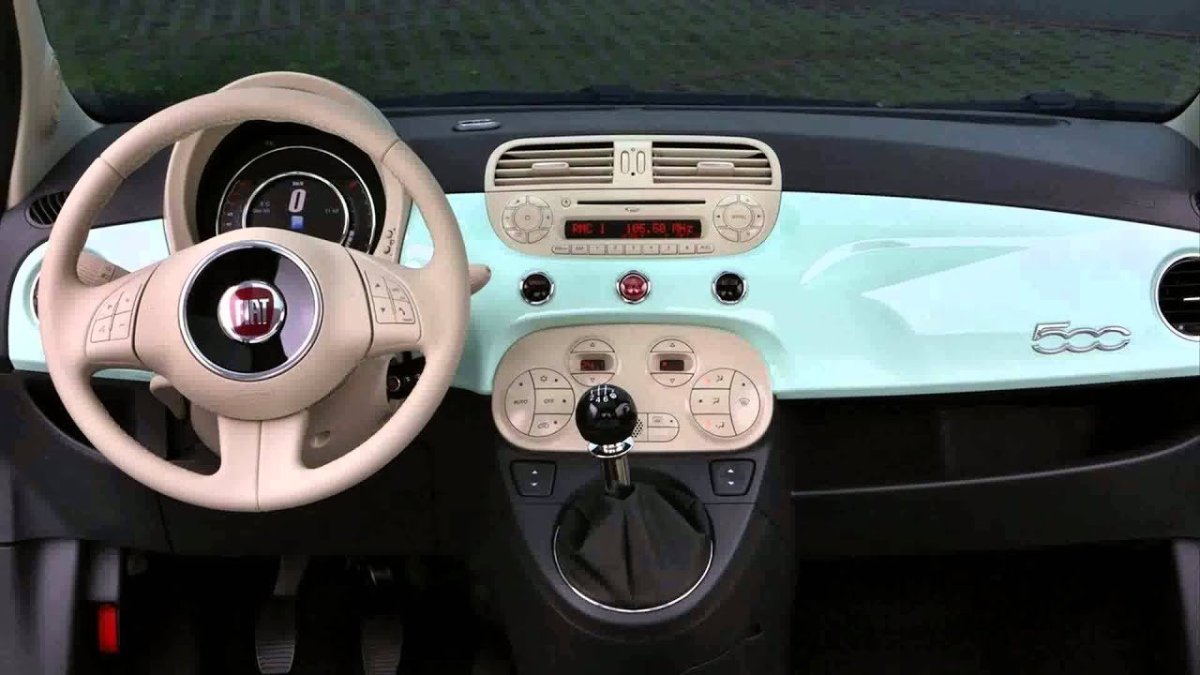 Fiat 500 2014 салон