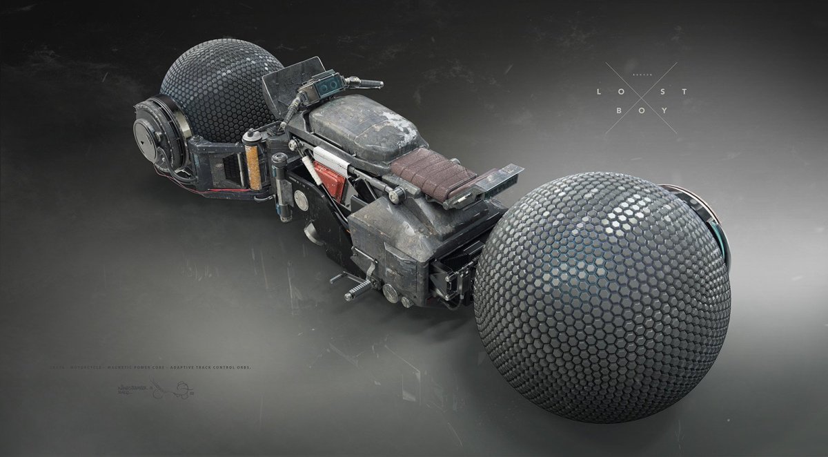 Машина с шарообразными колесами