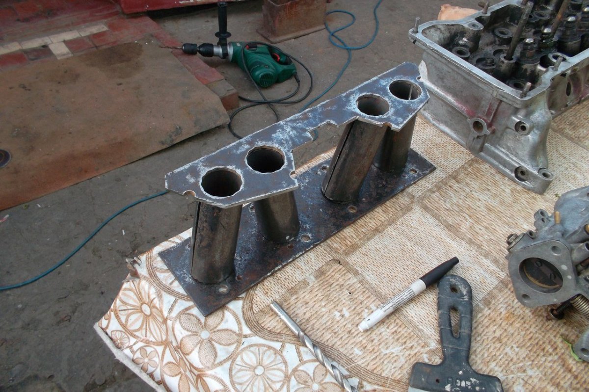 Турбо коллектор m104