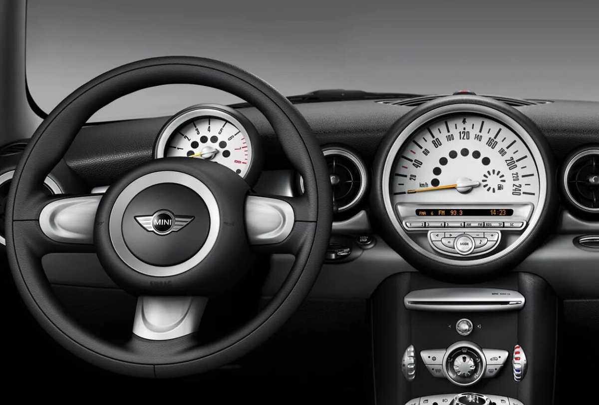 Mini Cooper приборная панель