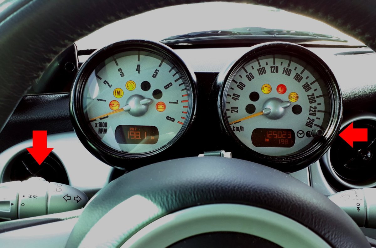 Mini Cooper 2007 спидометр