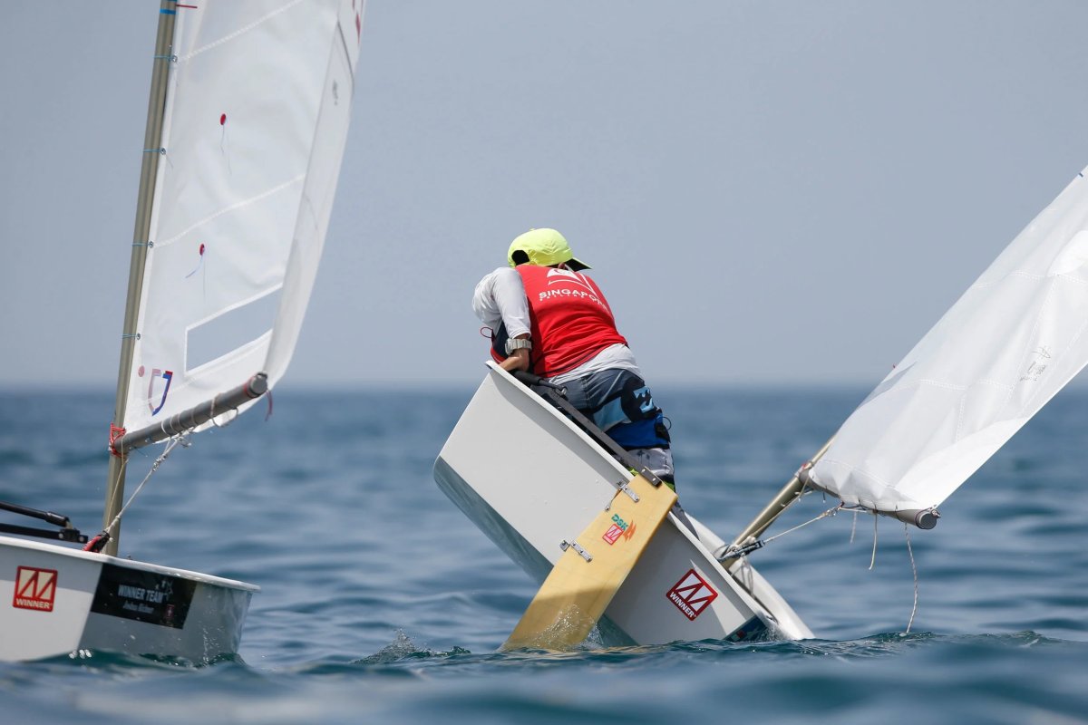 Оптимист класс яхт