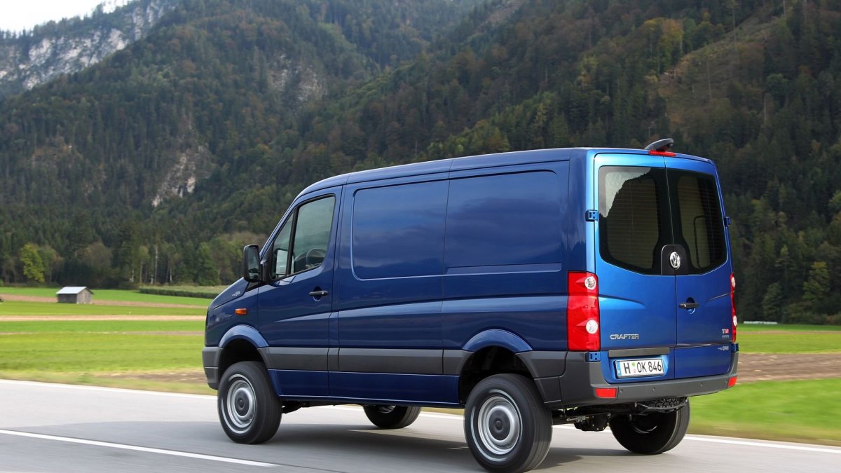 Фольксваген Крафтер 4 на 4