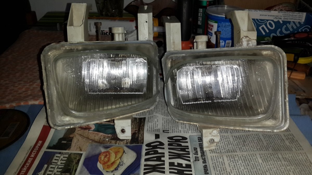 Противотуманки Опель сенатор